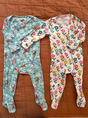2 Frugi Organic Cotton Sleepers